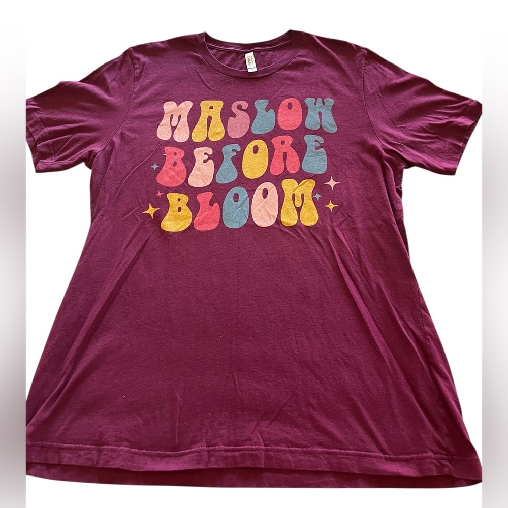 Bella Canvas Maroon T-Shirt